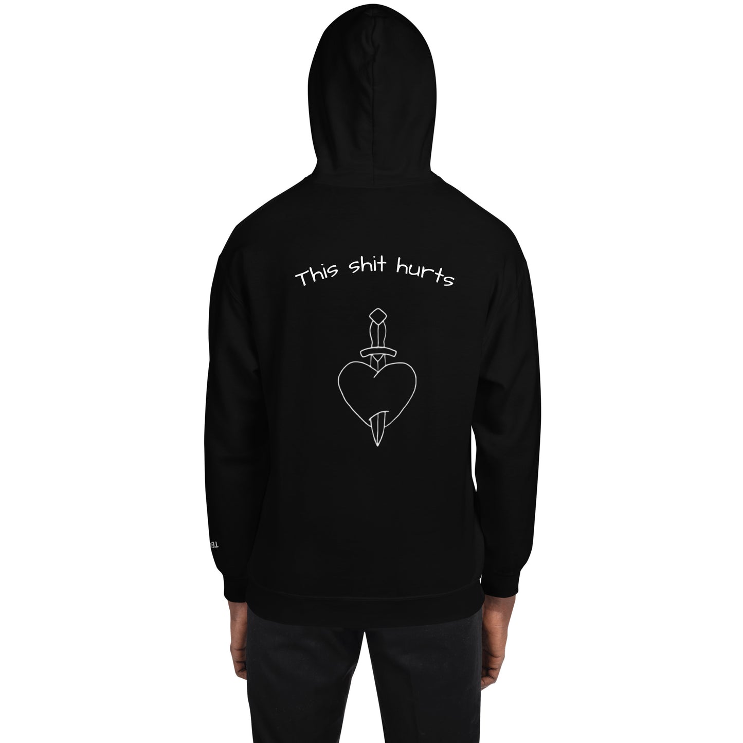 This shit hurts hoodie