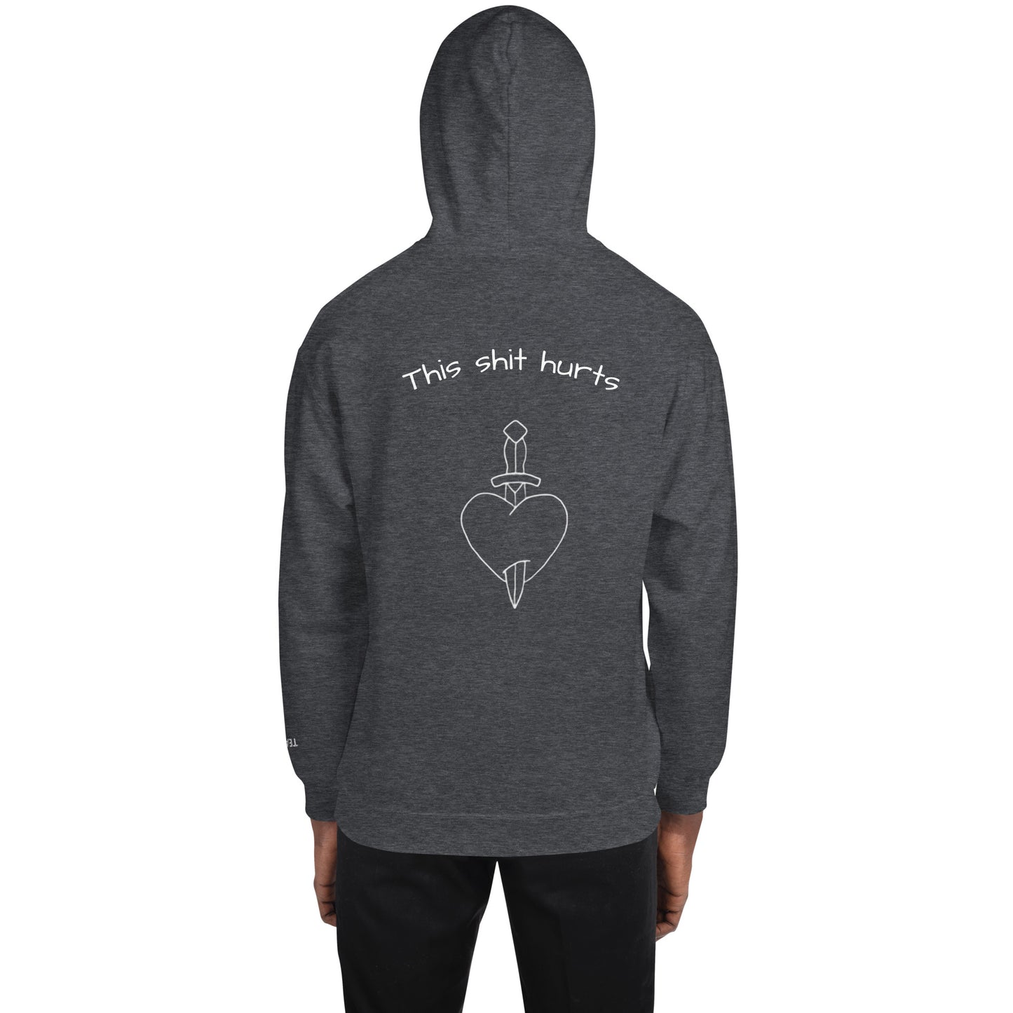 This shit hurts hoodie