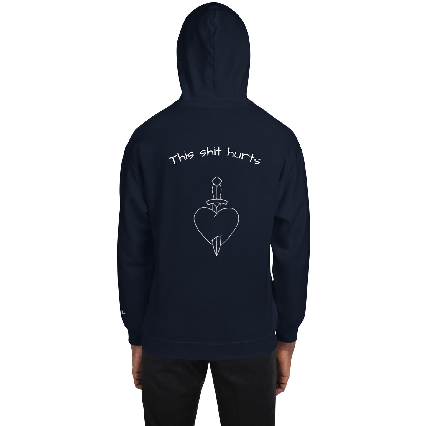 This shit hurts hoodie