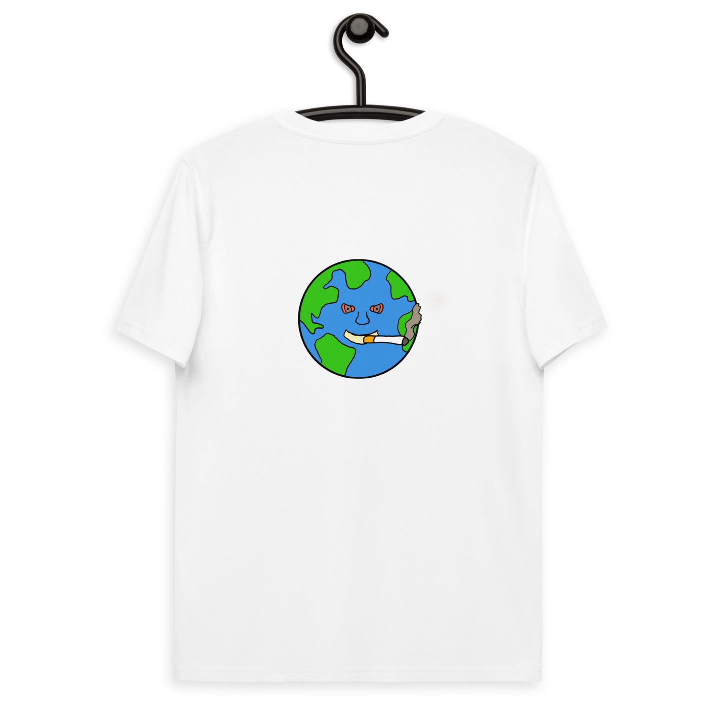 Smoking world Unisex organic cotton t-shirt